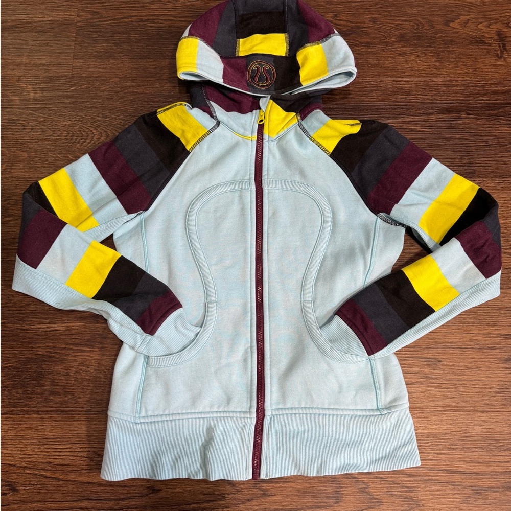 Lululemon Multicolor Striped Scuba Hoodie